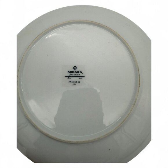 Mikasa Fine China Salad Plate Primrose 8194 Floral Design 7.5 Inches Elegant Tab - Picture 3 of 6
